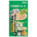 【賞味期限:2025/9/30のため特価】いなばペット D-105 犬ちゅ~る総合栄養食ささみ 14g×4本 訳あり