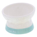 ◇ペティオ アドメイト フードが食べやすい脚付き陶器食器 Sサイズ A26513