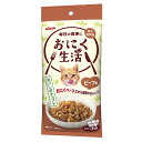 商品の特徴 アイシア おにく生活 ビーフ味 180g ●お肉ベースの総合栄養食 【使用方法】 体重3kg・3袋、体重4kg・3.5袋、体重5kg・4袋を目安に、1日分を2‐3回程度に分けてお与えください。 製品仕様 ●原材料 肉類(鶏肉、牛レバー、チキンエキス、ビーフエキス)、小麦たんぱく、エンドウたんぱく、油脂類(ひまわり油、鶏脂)、ツナエキス、調味料、ミネラル類(Ca、P、K、Na、Cl、Mg、Fe、Cu、Mn、Zn、I、Se)、増粘多糖類、キシロース、ポリリン酸Na、ビタミン類(A、D、E、K、B1、B2、B6、B12、ナイアシン、パントテン酸、葉酸、ビオチン、コリン)、タウリン、くん液 ●内容量180g ●賞味期限:24カ月 ●原産国または製造地:タイ JANコード：4571104719717 ※商品詳細につきましてはメーカーHP等よりご確認下さいますようお願いいたします。※商品のデザイン、仕様は予告なく変更する場合がありますのでご了承ください。