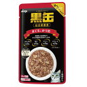 ◇アイシア 黒缶パウチ まぐろとかつお 70g