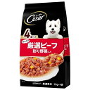 ◇マースジャパンリミテッド シーザー ジューシー厳選ビーフ入り 彩り野菜入り 70g×4