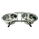 ◇マルカン DC-35 ペットのツイン食器犬猫用 S