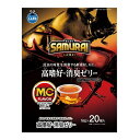 商品の特徴 マルカン SAMURAIGOLD 高嗜好・消臭ゼリー 20個 ●昆虫の味覚を刺激する新素材、MCフレーバー配合。 ●独自開発、完全オリジナルブレンドの MCフレーバー を使用した、ただひとつの昆虫ゼリー。 【使用方法】 カブトムシ・クワガタムシ用のゼリーとして 製品仕様 ●原材料 糖類(果糖ブドウ糖液糖、ブドウ糖)、トレハロース、こんにゃく、酢酸、メープルシロップ、甘味料(ソルビトール)、増粘安定剤(カラギーナン)、ミネラル類(塩化カリウム、乳酸カルシウム)、アミノ酸類(リジン、トレオニン)、酸味料(クエン酸)、MCフレーバー(シマトネリコ香料、緑茶エキス等)、着色料(カラメル) ●内容量320g ●賞味期限:36カ月 ●原産国または製造地:中華人民共和国 JANコード：4906456575535 ※商品詳細につきましてはメーカーHP等よりご確認下さいますようお願いいたします。※商品のデザイン、仕様は予告なく変更する場合がありますのでご了承ください。