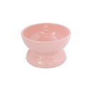 ◇ペッツルート 瀬戸焼 にゃん楽食器 水のみ ミルキーピンク