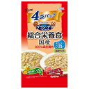 ◇ユニ・チャーム グラン・デリ総合栄養食国産パウチジュレ高齢犬用緑黄色野菜入り×ビーフ入り65g×4袋