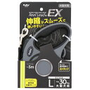 ◇ペティオ 犬用伸縮リードリールリードEXグレーL