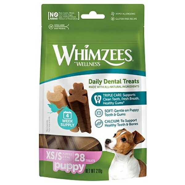 ◇ウェルペット・ジャパン ウィムズィーズパピーXS/S(体重2-9kg)28個入り | ウィムズィーズ 犬用おやつ ..