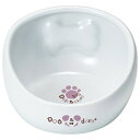 ◇マルカン こぼれにくい陶製食器わんこ用 M DA-326