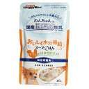 ◇ドギーマンハヤシ わんちゃんの国産低脂肪牛乳スープごはん ササミと緑黄色野菜入り 80g