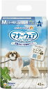 ◇ユニ・チャーム(unicharm) マナーウェア 男の子用 Mサイズ シンプルデザイン 42枚 犬用 おむつ オムツ 介護 散歩 ペット用品