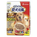 ◇ユニ・チャーム(unicharm) 愛犬元気 10歳以上の中・大型犬用ささみ・ビーフ・緑黄色野菜・小魚入り 6kg