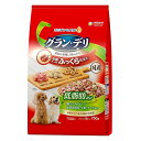 ◇ユニ・チャーム(unicharm) グラン・デリ ふっくら仕立て 低脂肪 鶏ささみ・ビーフ・緑黄色野菜・小魚・チーズ・角切りビーフ粒入り 750g