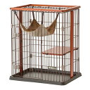 ◇ボンビアルコン(Bonbi) ウッドワンサークルキャット ミニ 犬用 サークル ペットサークル