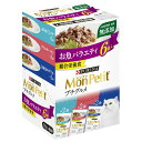 商品の特徴 ネスレ日本 モンプチ プチグルメパウチ お魚バラエティ 50g×6袋 総合栄養食パウチのお魚バラエティパック。人気フレーバーを詰め合わせました。 いろいろ試せてネコちゃんも大喜び！ 製品仕様 ●原材料：【あらほぐしツナ】肉類(チキン、ラム、家禽ミール 等)、小麦たんぱく、魚介類(ツナ 等)、鶏脂、ぶどう糖、アミノ酸類(タウリン)、増粘多糖類、ミネラル類(Ca、P、K、Na、Cl、Mg、Fe、Cu、Mn、Zn、I)、ビタミン類(A、D、E、K、B1、B2、パントテン酸、ナイアシン、B6、葉酸、ビオチン、B12、コリン)、カラメル色素【グリルサーモン】肉類(チキン、ラム、家禽ミール 等)、小麦たんぱく、魚介類(サーモン 等)、鶏脂、ぶどう糖、アミノ酸類(タウリン)、増粘多糖類、ミネラル類(Ca、P、K、Na、Cl、Mg、Fe、Cu、Mn、Zn、I)、カラメル色素、ビタミン類(A、D、E、K、B1、B2、パントテン酸、ナイアシン、B6、葉酸、ビオチン、B12、コリン)【白身魚のグリル】肉類(チキン、ラム、家禽ミール 等)、小麦たんぱく、魚介類(白身魚 等)、鶏脂、ぶどう糖、アミノ酸類(タウリン)、増粘多糖類、ミネラル類(Ca、P、K、Na、Cl、Mg、Fe、Cu、Mn、Zn、I)、ビタミン類(A、D、E、K、B1、B2、パントテン酸、ナイアシン、B6、葉酸、ビオチン、B12、コリン)、カラメル色素 ●保証成分：たんぱく質10％以上、脂質2.5％以上、粗繊維1.5％以下、灰分2.6％以下、水分83％以下 ●エネルギー：75kcal/100g ●賞味期限：24ヶ月 ●原産国または製造地：タイ JANコード：4902201214117 ※商品詳細につきましてはメーカーHP等よりご確認下さいますようお願いいたします。 ※商品のデザイン、仕様は予告なく変更する場合がありますのでご了承ください。