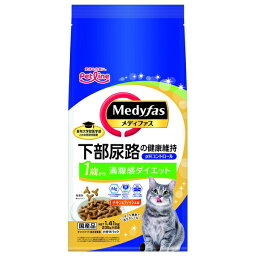 ◇ペットライン MFD-40 メディファス 満腹感ダイエット 1歳から チキン＆フィッシュ味 1.41kg(235g×6)