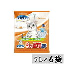 【まとめ買い】◇ユニ・チャーム(unicharm) デオサンド ギュッと固まる紙砂 5L×6袋セット