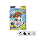 【まとめ買い】◇ユニ・チャーム(unicharm) デオシート しっかり超吸収 香り消臭タイプ ホワイトフローラル&グリーングラスの香り レギュラー 108枚×4セット