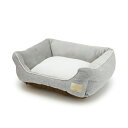 ペットプロジャパン Homey オールシーズンスクエアベッド M グレー