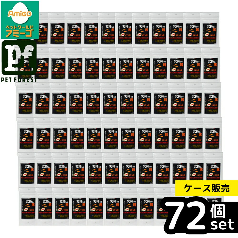 【箱売り 72個セット】◇B-blast 究極の餌 メダカ用 40g | メダカ 餌 プロバイオティクス 餌料 飼料 高タンパク 良嗜好性 生菌 吸収促進 栄養 バチルス菌 ビフィズス菌 乳酸菌 魚粉 オキアミ ミール イカミール ガゼイン ビタミン ミネラル 甘草 PHTフード