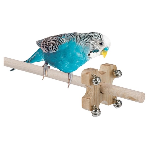 ◇マルカン MB-381バードパレスローリングベル | バードパレス おもちゃ 小鳥 鳥用品 マルカン 天然木 ケージ かじり木 かわいい 鈴付き とまり木 ペット用 おもちゃ 鳥遊び 鳥ケージ お手入れ 環境エンリッチメント プレイセット 小動物 小型鳥 鳥遊具 音鳴り