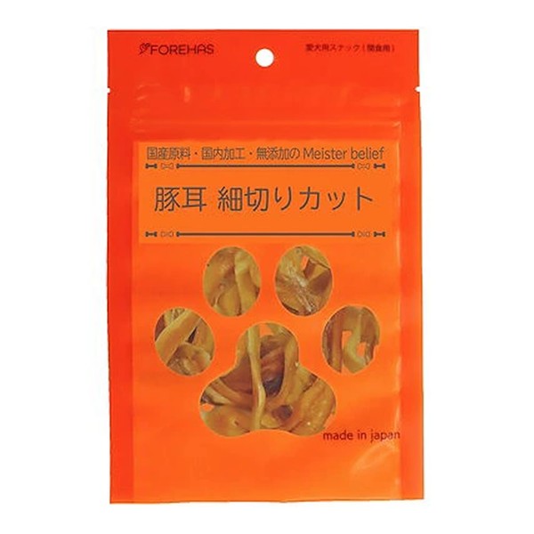 フォレハス株式会社 鹿児島産 豚ブタ耳細切りカット