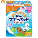 P.one 男の子&女の子のためのマナーパッド Active ビッグパック Sサイズ 45枚