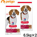 サイエンスダイエット アダルト ラム＆ライス 小粒 成犬用 1歳以上 6.5kg×2個【まとめ買い】【あす楽】