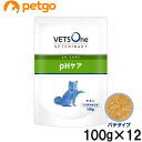 ベッツワンベテリナリー 犬用 pHケア チキン ウェット パウチ 100g×12