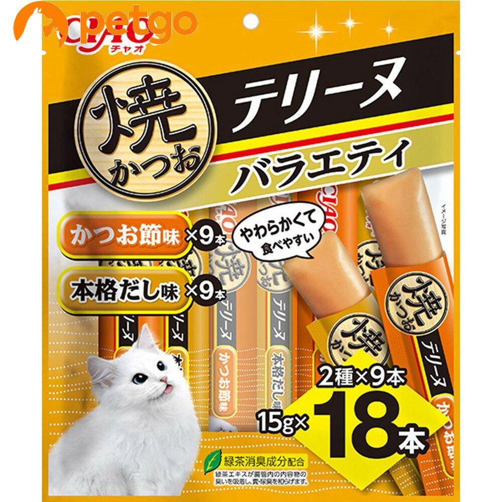 Rakuten - CIAO(チャオ) 焼かつおテリーヌ バラエティ 18本入り