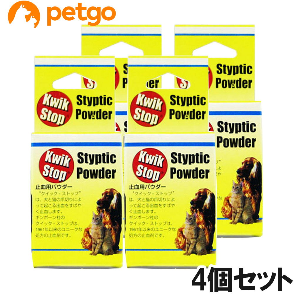 Dogs - 【4個セット】クイックストップ 犬猫用 1/2オンス（14g）（動物用医薬品）