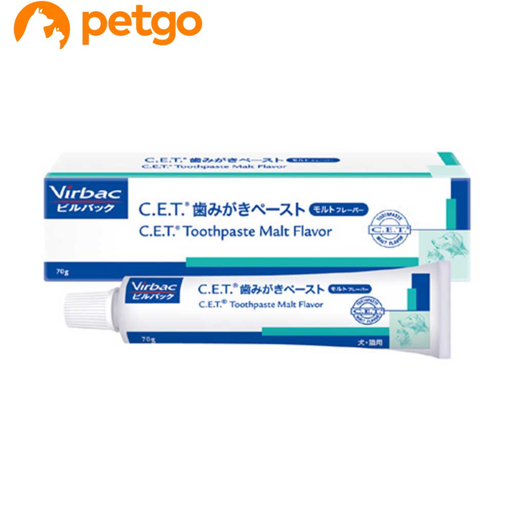 ビルバック C.E.T.犬猫用歯磨き（モルトフレーバー）70g【あす楽】