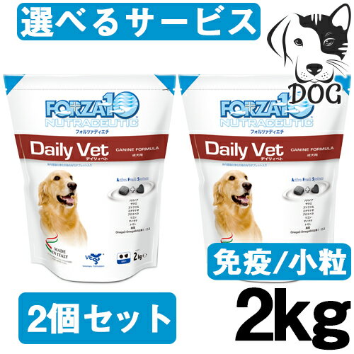 サニーペット FORZA10 (フォルツァ10) 犬用 デイリィベト(浄化) 2kg 2個セット 送料無料