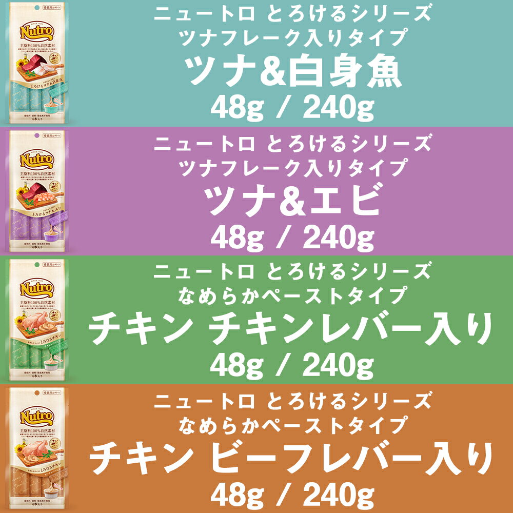 ニュートロとろけるシリーズ特長