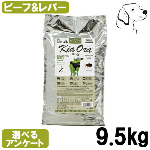 キアオラ ドッグ グラスフェッドビーフ&レバー KAORKGB1-00