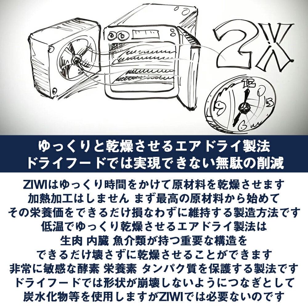 ZIWI(ジウィ)エアドライ・キャットフード特長