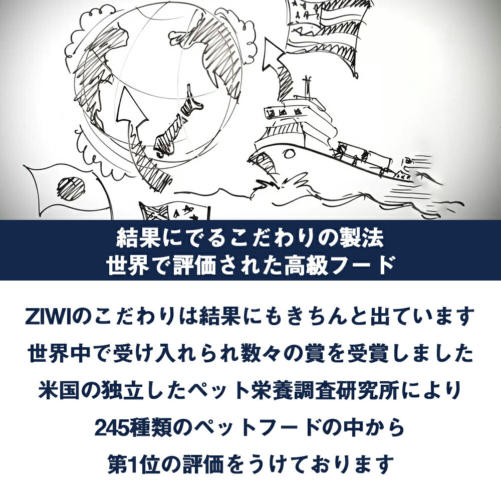 ZIWI(ジウィ)エアドライ・キャットフード特長