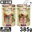 テラカニス 愛犬用 マーケットラグー ドッグ缶 385g 選べる6個 (ビーフ・鹿肉＆チキン) 送料無料