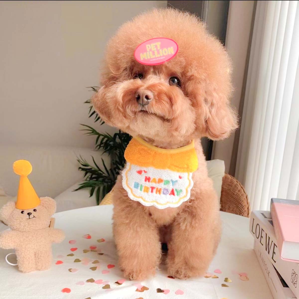 犬 誕生日 グッズ 帽子 スタイ 誕生日セット 飾り付け 衣装 犬用スタイ ハット 2点セット バースデー ペット用 おもちゃ 小型犬 子犬 パピー 猫 パーティーセット ペット用品 蝶ネクタイペット用誕生日2点セット 3