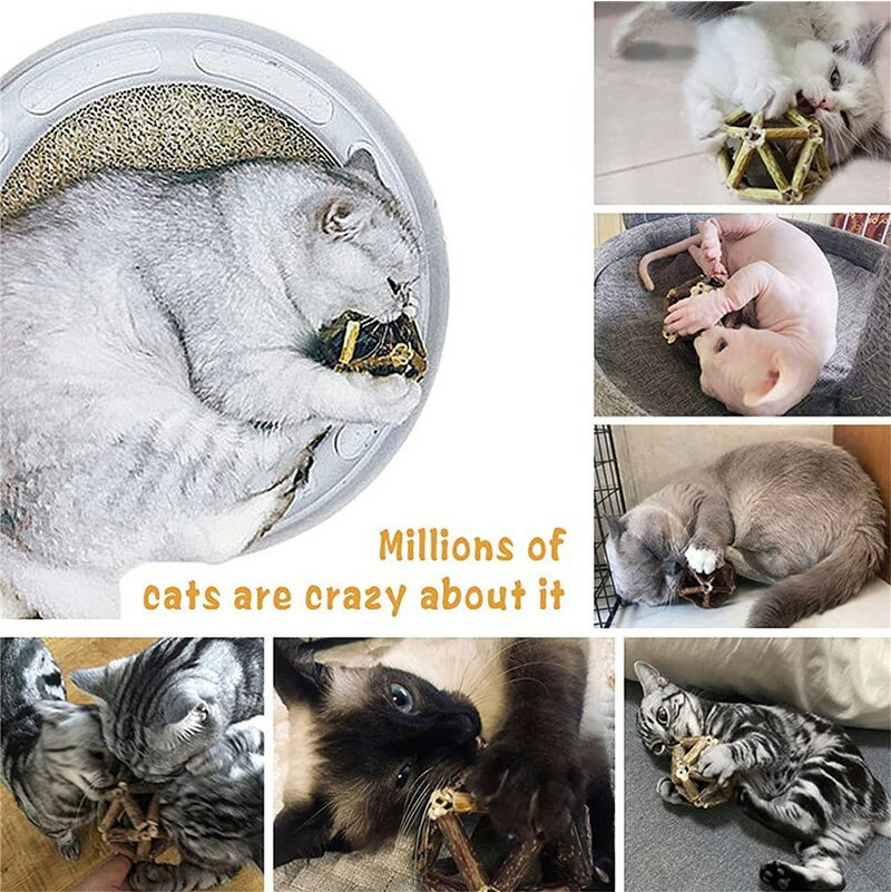 【1個】猫 ペット おもちゃ ボール ミントおもちゃ 小型猫 中型猫 おもちゃ ボール マタタビ またたび 球体 猫用 鈴 音鳴り お出かけで ペット用品 ストレス解消 歯をきれいに 人気玩具