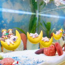 アクアリウム 水槽飾り 装飾 うさぎ イヌ クマ サイズ:約5cm×5cm オーナメント フィギュア インテリア 置物 装飾品 フローティング 水族館飾り 情景...