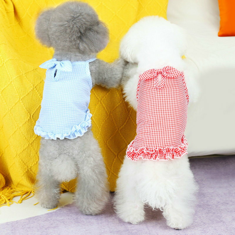 犬 ウェア 犬服 春 夏 通気性良い ペットグッズ 夏服 布地 可愛い ペット服 かわい...