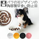 【5/9 20:00からP5倍】早食い防止 皿 陶器 犬 猫 食器 皿 ごはん皿 エサ皿 ペットボウル フードボウル 早食い 飲み込み 吐き戻し ダイエット 肥...