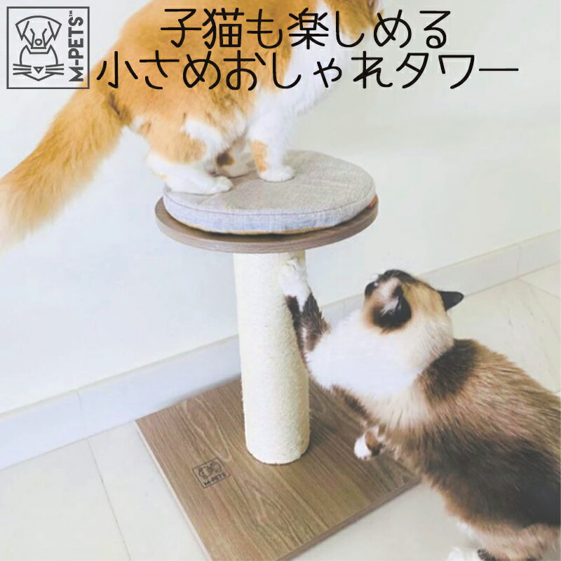 【あす楽】キャットタワー キャットハウス おしゃれ インテリア 組立て簡単 据え置き 省スペース ス ...