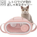 【7/26 1:59までP5倍】犬 猫 キャリー ペットキャリー ペット キャリー キャリーバッグ キャリーケース おしゃれ 猫用 ウサギ 小動物 ペット用 M-PETS ラジオペットキャリー ピンク Petifam