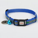【マラソン中はP5倍】ペティオ CAT COLLAR キャットカラー 猫専用首輪 迷子札 スターカラー ブルー 青 平首輪 カラー テープ 猫 ネコ 短毛 長毛...
