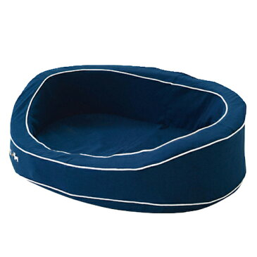ペティオ New Washable BED 専用カバー L シンプルネイビー ニューウォッシャブルベッド 超小型犬 小型犬 猫 ベッドカバ− コットン Petio