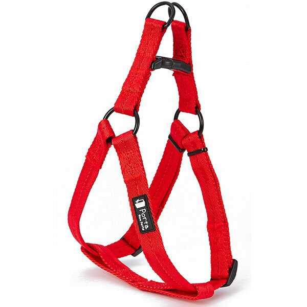 ペティオ Porta ポルタ ハーネス M レッド | Petio 犬用ハーネス 胴輪 犬具 お散歩 中型犬 〜20kg 優し..