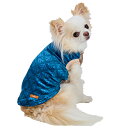 【SS中ポイント10倍!】ペティオ 犬用ウェア E-Stretchお腹ウォームスムーストレーナーAWZ ブルー SS | Petio 犬用服 ペット 服 トレーナー かわいい おしゃれ 冬 あったか お散歩着 お散歩服 着せやすい ストレッチ ベロア 手洗い可 小型犬