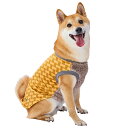【SS中ポイント10倍!】ペティオ 犬用ウェア E-Stretchお腹ウォームスムーストレーナーAWZ イエロー M | Petio 犬用服 ペット 服 トレーナー かわいい おしゃれ 冬 あったか お散歩着 お散歩服 着せやすい ストレッチ ベロア 手洗い可 中型犬