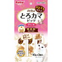 ペティオ キャットSNACK とろカマ ビッツ かに味 10g×3袋入 | Petio 猫用おやつ 間食用 全猫種 鶏ささみ カニ タウリン配合 着色料 不使用...